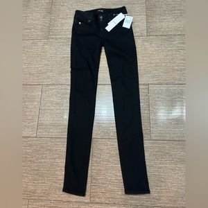 NEW black Hudson jeans Super Model Collin size 25